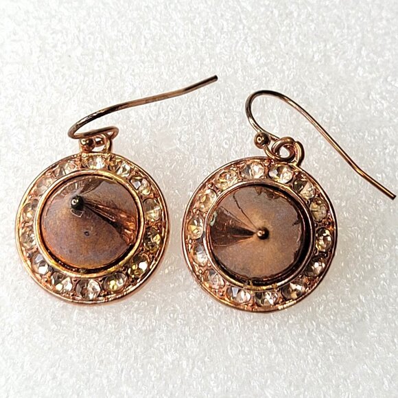 Rose Gold Cone Earrings - Picture 7 of 9